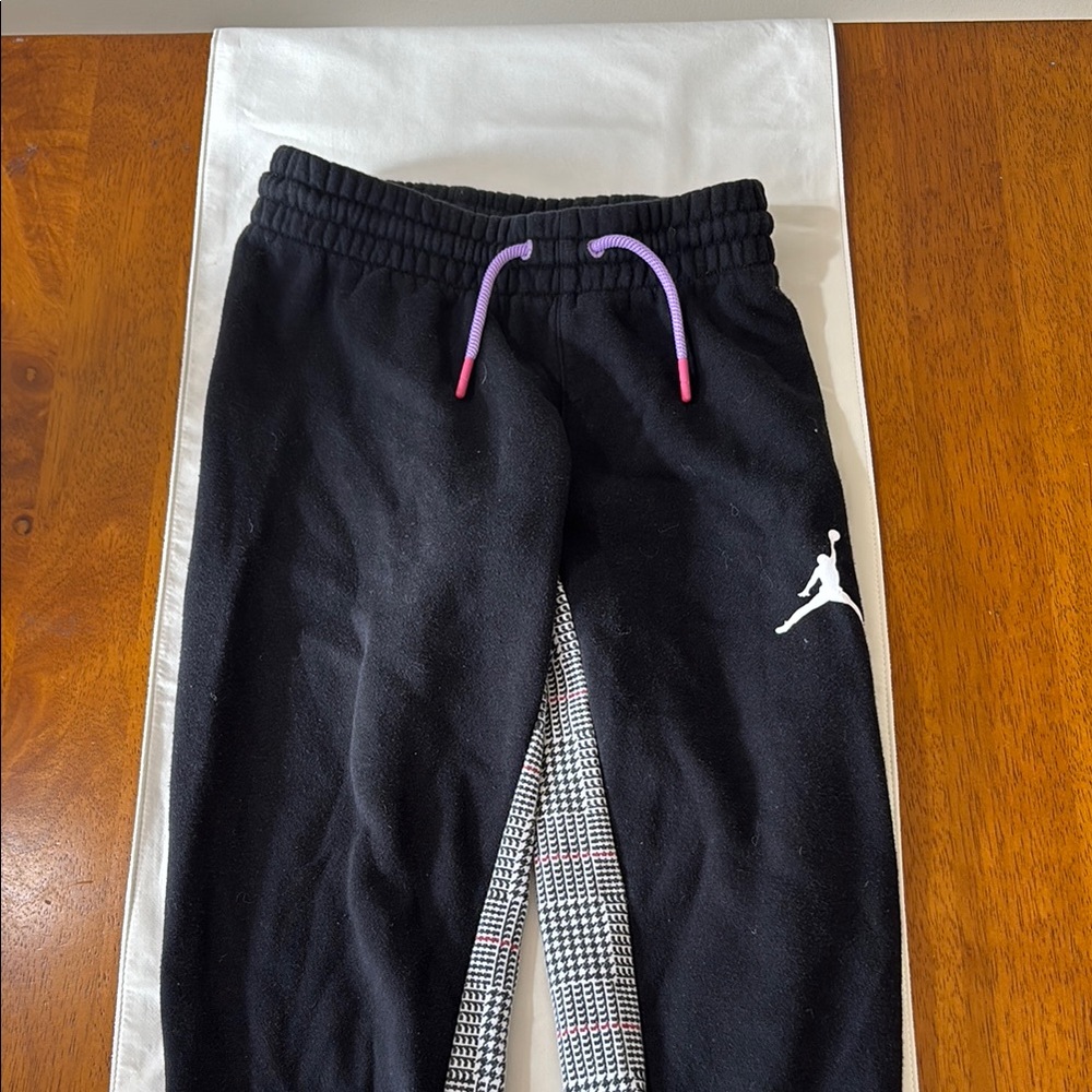 Kids Black Jogger Pants